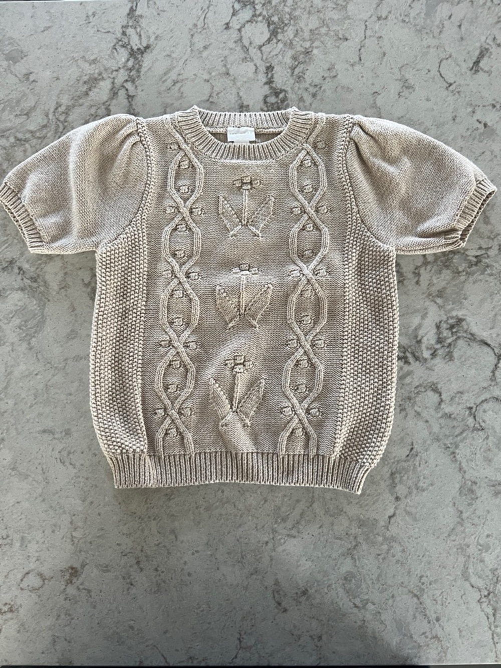 Jamie Kay Sweater Top in Mouse Marle